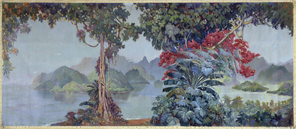 ‘Mộng viễn đông’ - Chào đón gần 1.000 khách tham dự trong ngày triển lãm đầu tiên 7 Jean Louis Paguenaud La Baie dAlong 1934 Vinh Ha Long