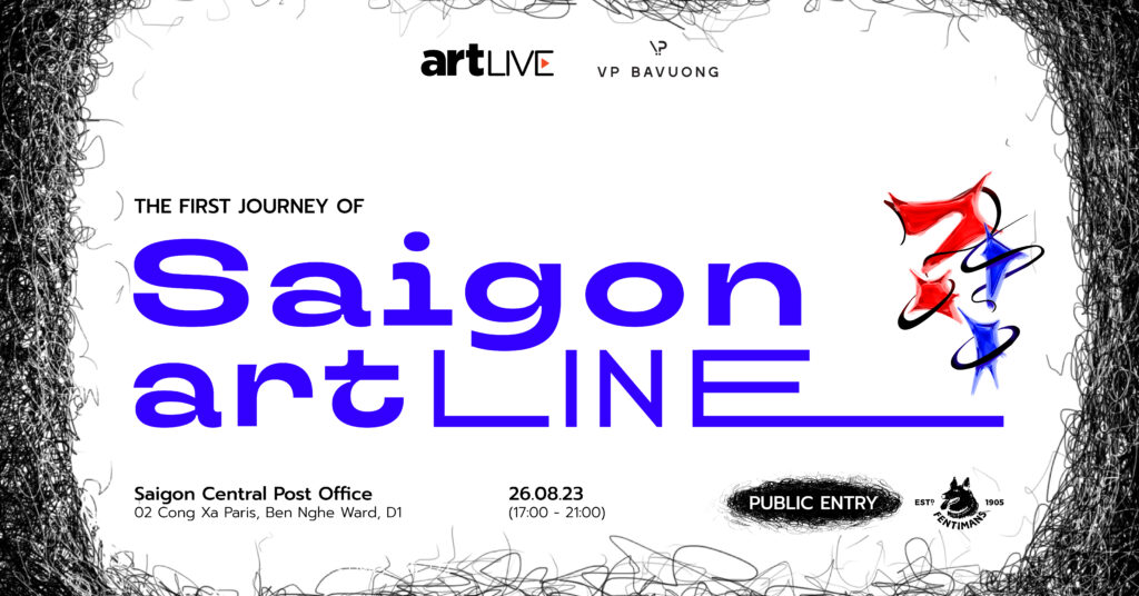 artLIVE x VP BAVUONG | The first journey of Saigon art LINE 1 VP BAVUONG FB BANNER 1
