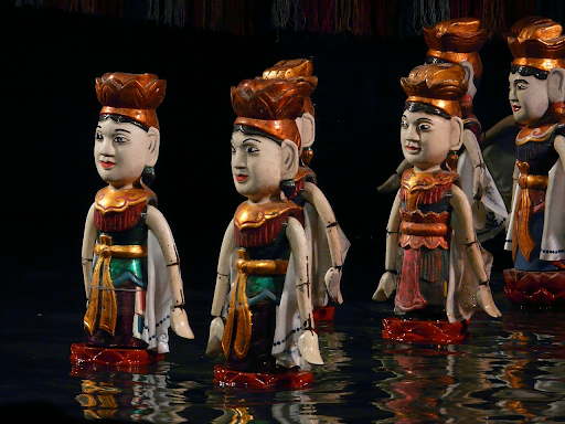 Nghệ thuật múa rối nước - Bản sắc truyền thống dân tộc Việt Nam trên mặt nước 3 mua_roi_nuoc