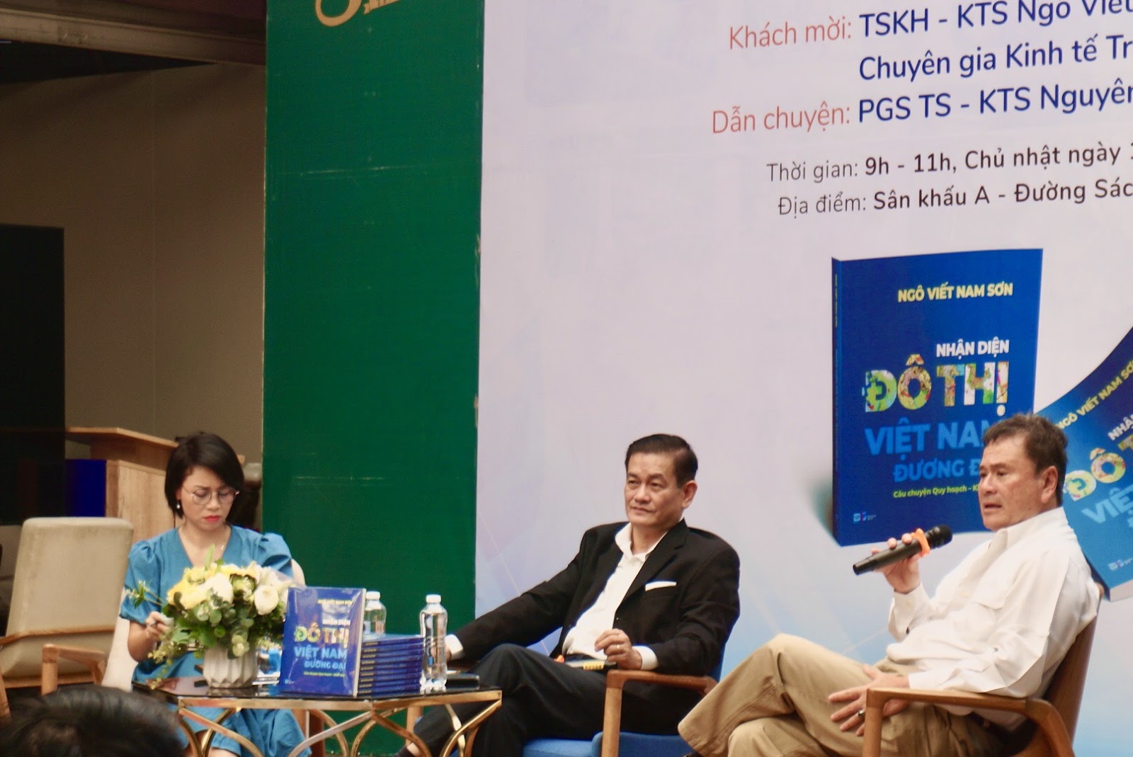 Kiến trúc sư Ngô Viết Nam Sơn ra mắt sách tại Đường sách Thành phố Hồ Chí Minh 5 ngo_viet_nam_son