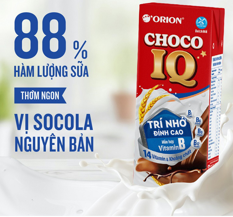 Hòa mình trong thế giới Orion- nhãn hàng bánh kẹo hàng đầu Việt Nam 6 sua_uong_orion