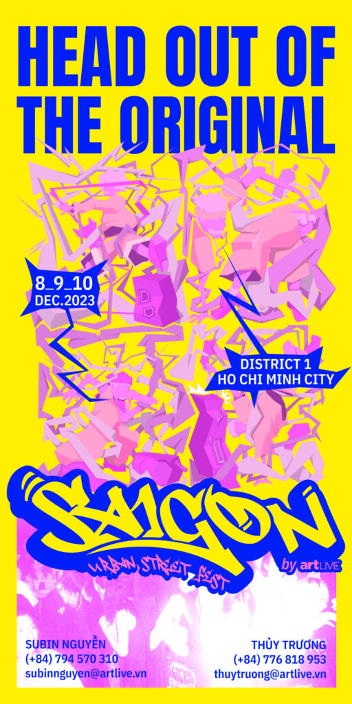 Bộ nhận diện Saigon Urban Street Fest by artLIVE - Nghệ thuật đường phố là niềm cảm hứng bất tận 6 saigon_urban_street_fest