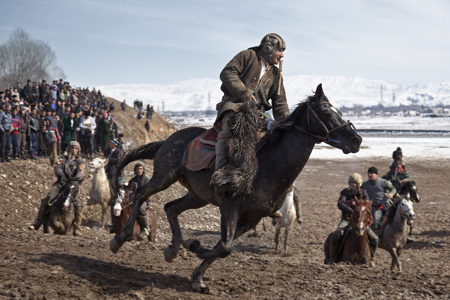 Những môn thể thao độc đáo trên thế giới 8 buzkashi