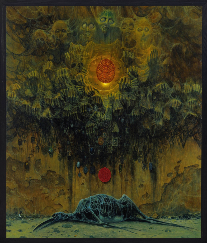 Âm nhạc ảnh hưởng thế nào trong hội họa của Zdzisław Beksiński? 8 image 113