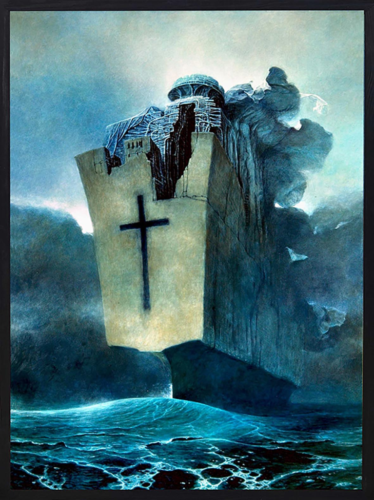 Âm nhạc ảnh hưởng thế nào trong hội họa của Zdzisław Beksiński? 12 image 115