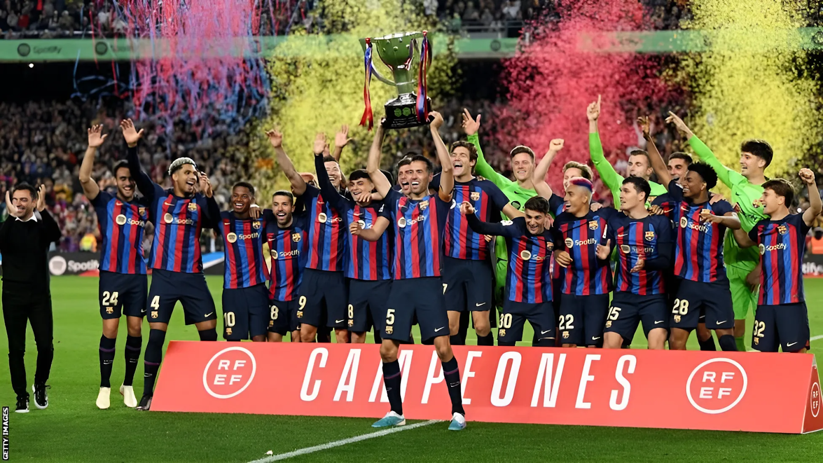 Những giải bóng đá Châu Âu nổi tiếng trên thế giới 8 barcelona_la_liga