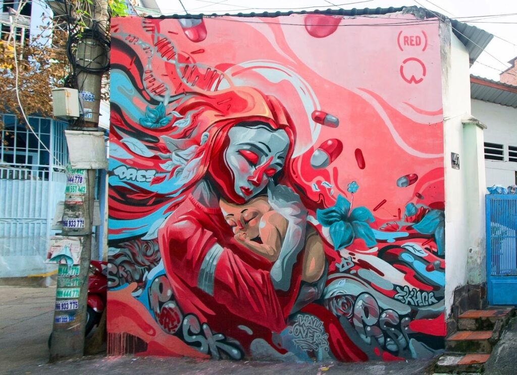 CRESK - Người nghệ sĩ truyền tải thông điệp tích cực qua lăng kính nghệ thuật Graffiti 4 image 3
