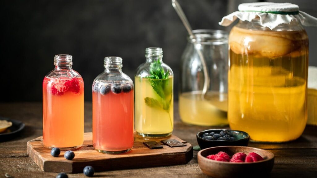 Dư vị khó quên từ những món ăn lên men đặc sắc thế giới (phần 2) 2 Kombucha - thực phẩm lên men cải thiện đường ruột