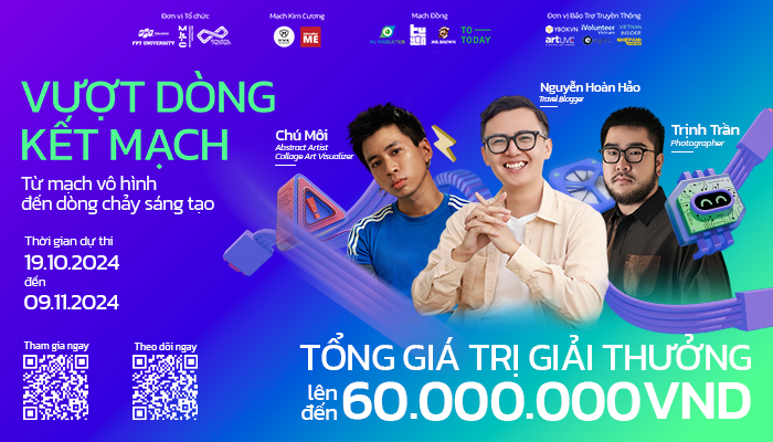 Cuộc thi 'Vượt Dòng, Kết Mạch' - Từ mạch vô hình đến dòng chảy sáng tạo 2 Dàn Ban Giám khảo ấn tượng của dự án 'Vượt Dòng, Kết Mạch'