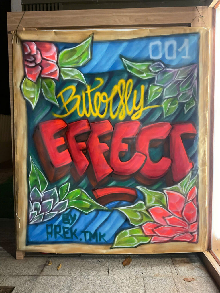 ‘Hiệu ứng cánh bướm’ - Triển lãm Graffiti đầu tiên của nghệ sĩ Arek Khoa 5 hieu-ung-canh-buom