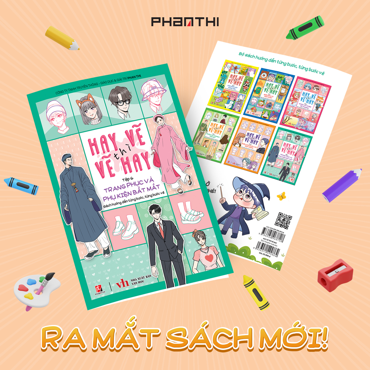 Phan Thị ra mắt hai tập mới trong bộ sách 'Hay Vẽ Thì Vẽ Hay' 2 Tập 6 của bộ sách 'Hay Vẽ Thì Vẽ Hay'