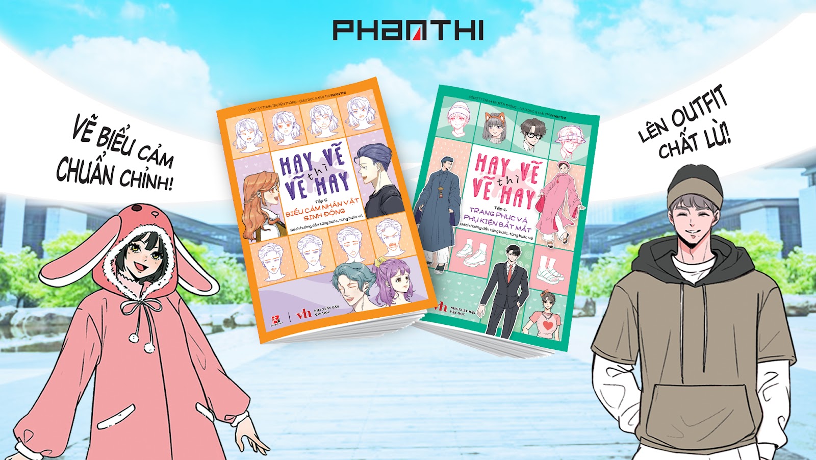 Phan Thị ra mắt hai tập mới trong bộ sách 'Hay Vẽ Thì Vẽ Hay' 3 Combo tập 5 và tập 6 của bộ sách 'Hay Vẽ Thì Vẽ Hay'