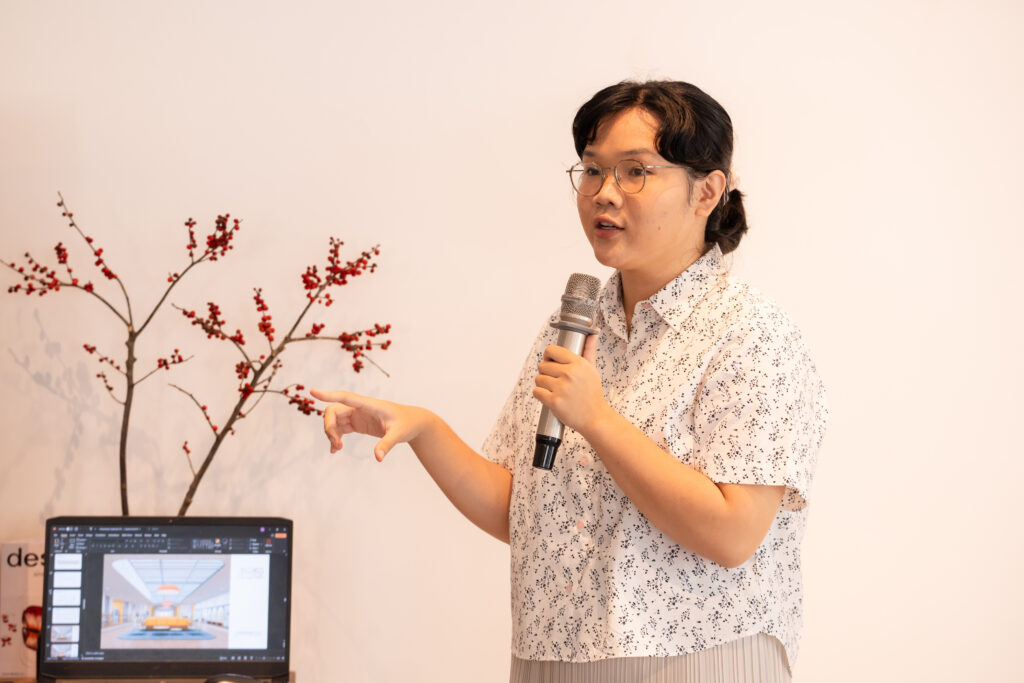 'Tuyên ngôn của niềm vui' - Cuộc thi thiết kế mang ý nghĩa xã hội sâu sắc 3 nha thiet ke chung thi thanh ngan dang thuyet trinh tac pham cua minh