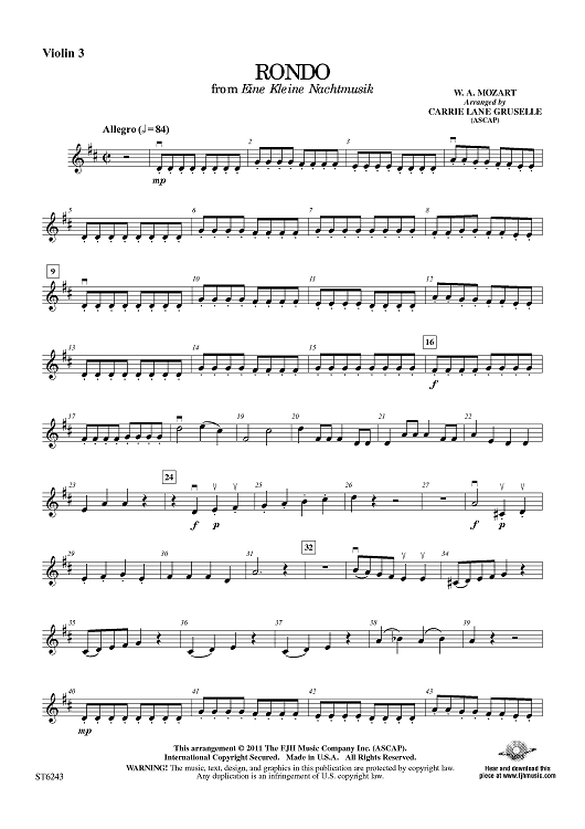 ‘Eine Kleine Nachtmusik’ - Khúc nhạc đêm dịu nhẹ của Mozart 5